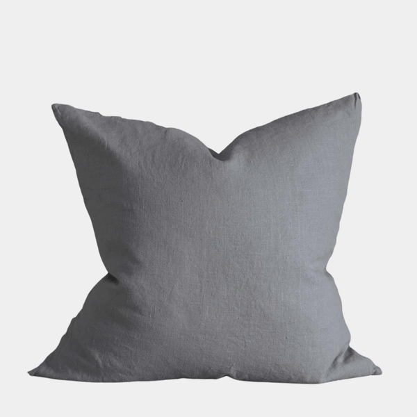 Stonewash Linen Throw Pillow
