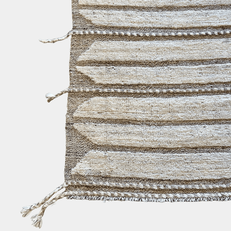 Kilim Stripe with Tassel Rug