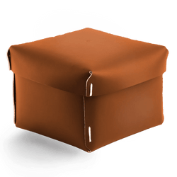 Recycled Leather Decor Box