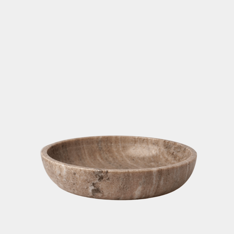 Brown Marble Decor Bowl