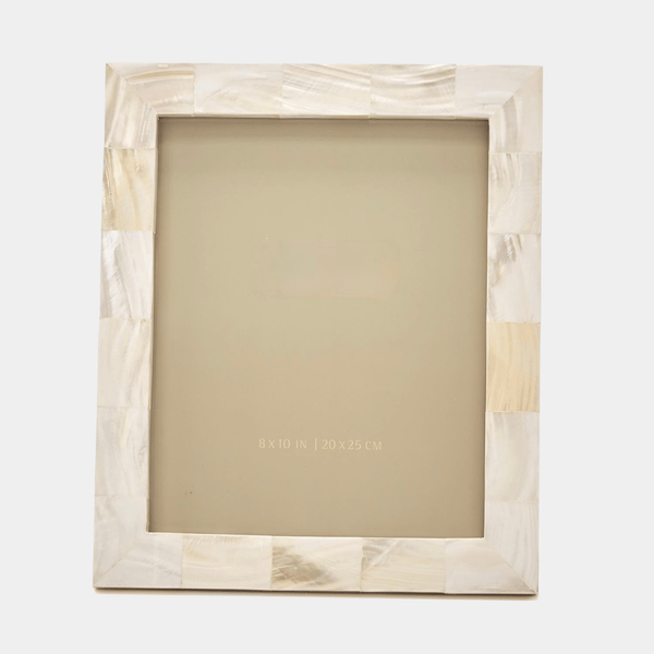 Pearly White Picture Frame