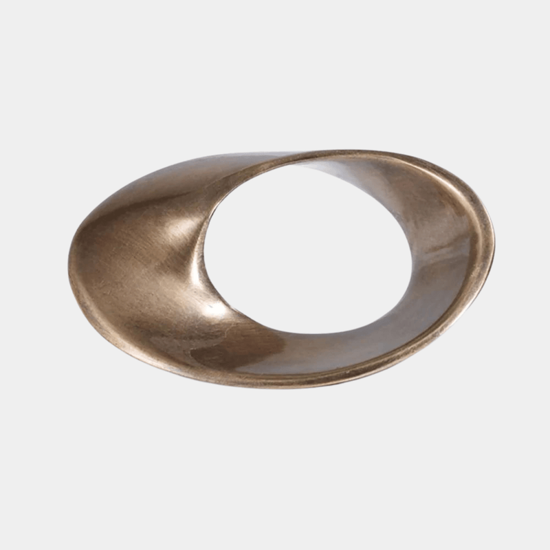 Modern Brass Napkin Rings
