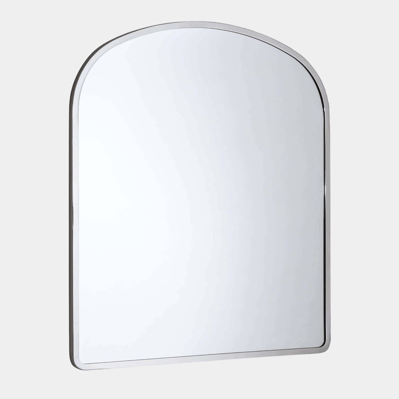 Nickel Arched Mirror