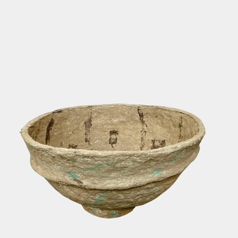 Paper Mache Decor Bowl