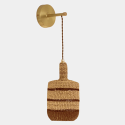 Hand Woven Lantern in Natural