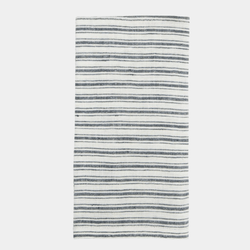 Stonewashed Linen Kitchen Towels in Stripe