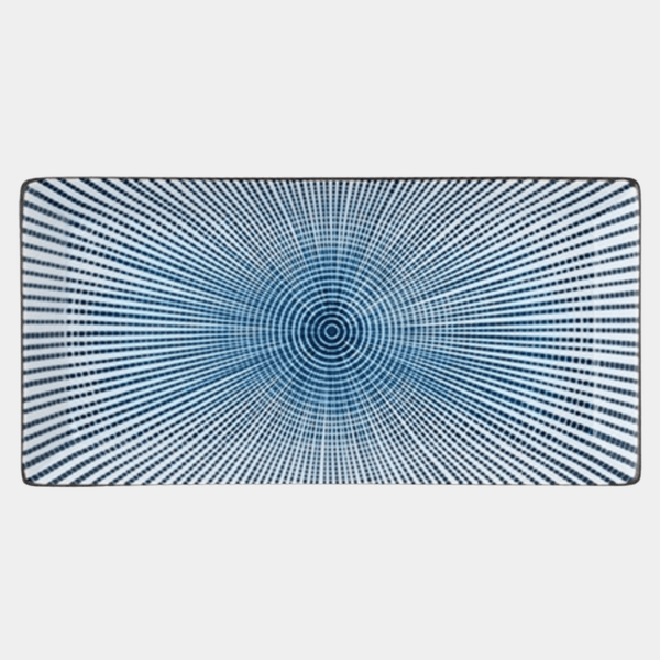 Blue Toko Serving Plate