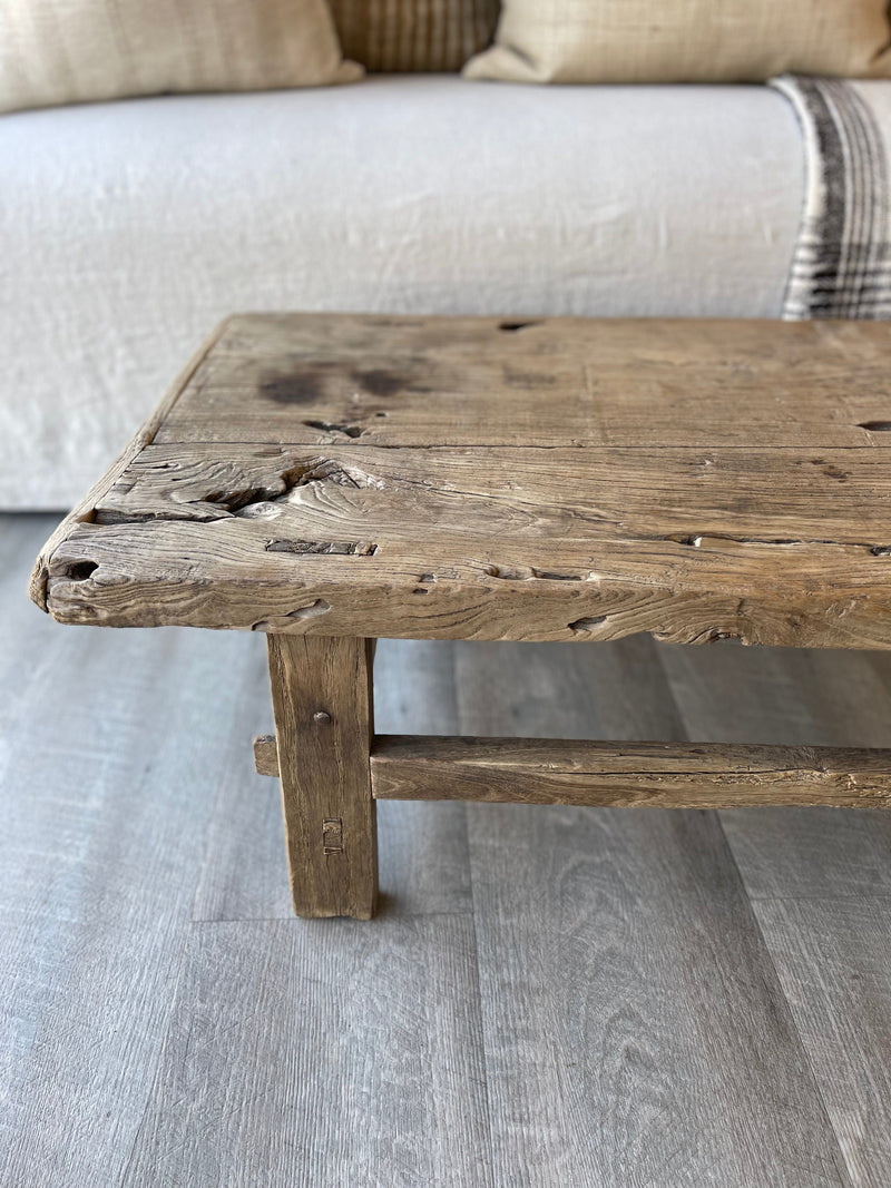 Vintage Wood Coffee Table