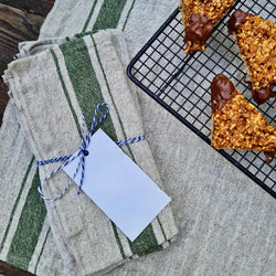Vintage Stripe Linen Napkins