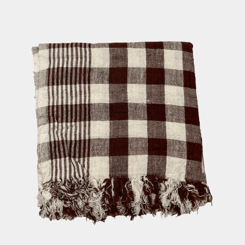 Waffle Check Cotton Towels