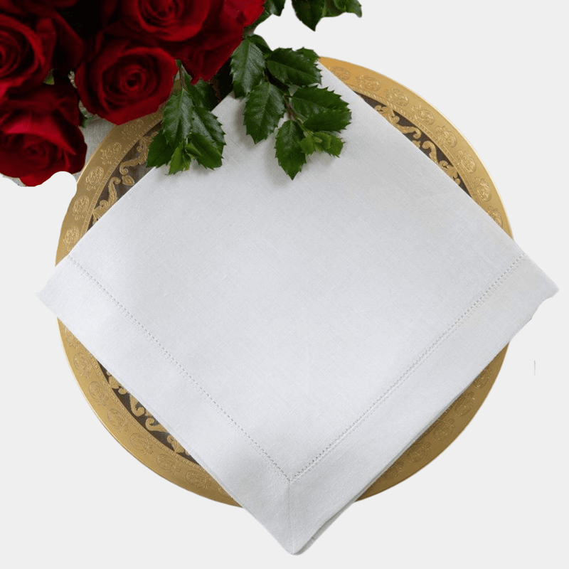 Hemstitch Large Linen Napkin