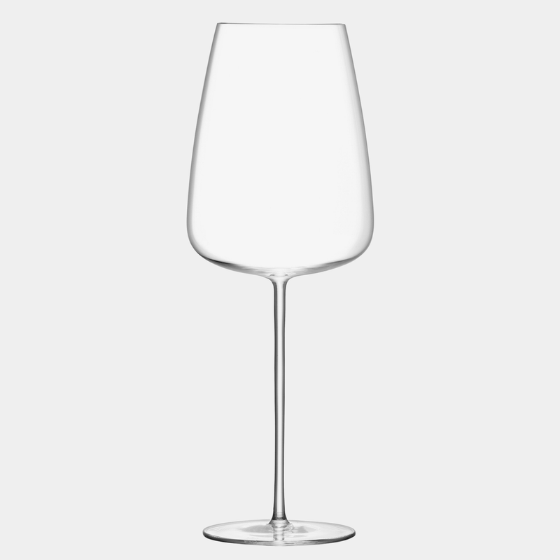 Pair of Red Wine Glasses