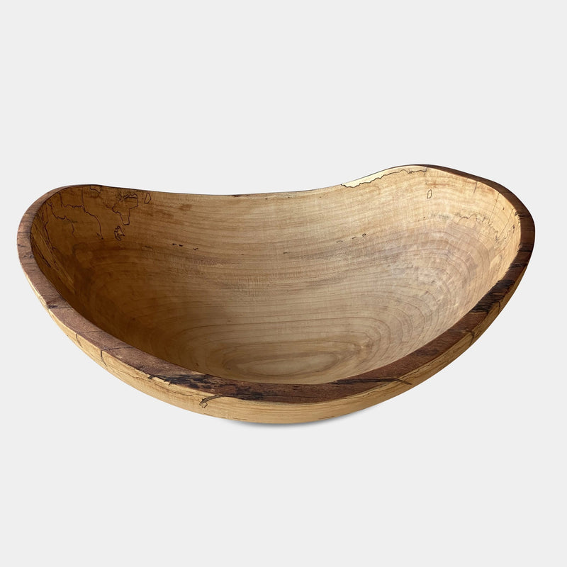Spalted Maple Wooden Bowl