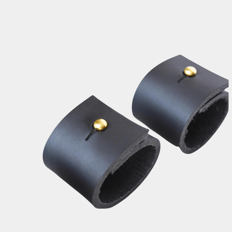 Leather Napkin Rings Set of 4